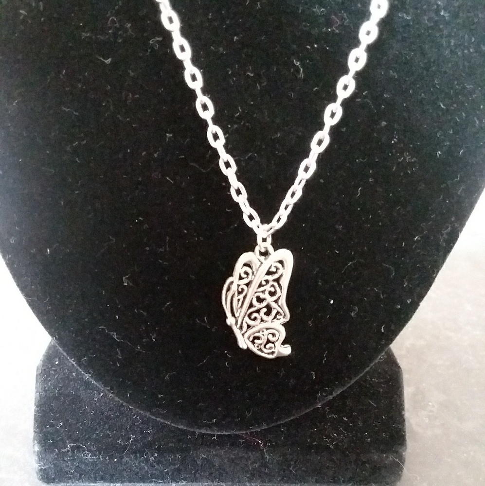 *FINAL PRICE- Silver Butterfly Necklace